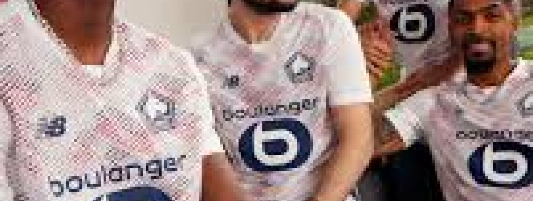 Camiseta visitante nueva temporada del Olympique Lillois