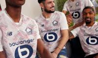 Camiseta visitante nueva temporada del Olympique Lillois