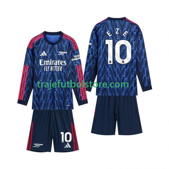 Camiseta 2ª Arsenal Eze 10 Niño 2025-2026 ML