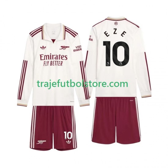 Camiseta 3ª Arsenal Eze 10 Niño 2025-2026 ML