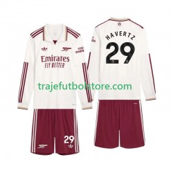 Camiseta 3ª Arsenal Havertz 29 Niño 2025-2026 ML