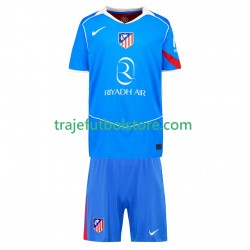 Camiseta 3ª Atlético Madrid Niño 2025-2026 Manga Corta