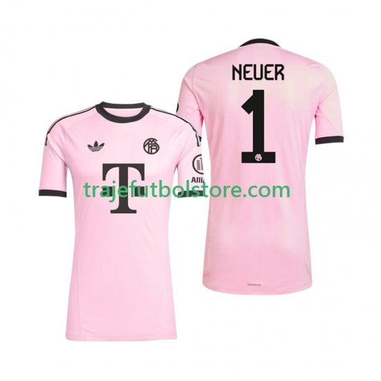 Camiseta 3ª Bayern de Múnich Manuel Neuer 1 UCL Portero Hombre 2025-2026 Manga Corta