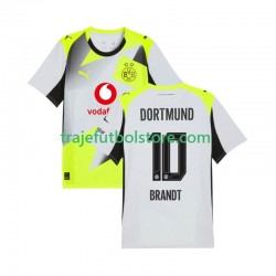 Camiseta 2ª Borussia Dortmund Julian Brandt 10 Hombre 2025-2026 Manga Corta