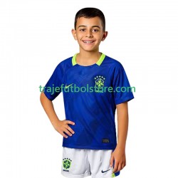 Camiseta 2ª Brasil Niño 2025-2026 Manga Corta