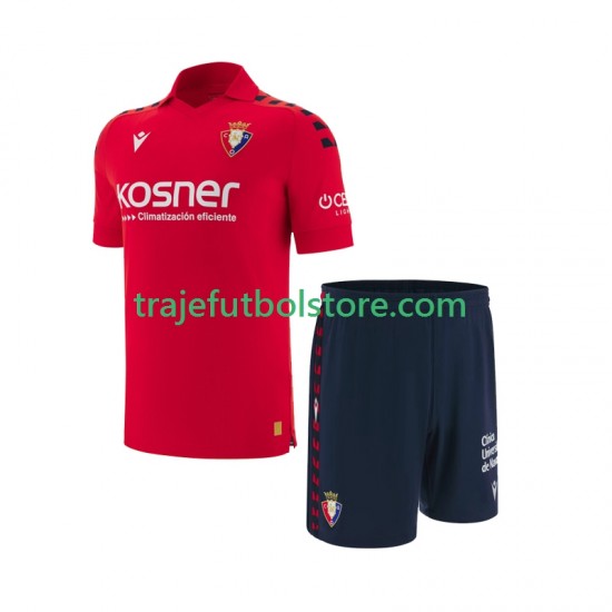Camiseta 1ª CA Osasuna Niño 2025-2026 Manga Corta