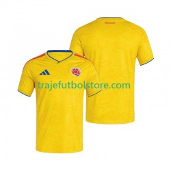 Camiseta 1ª Colombia Hombre Copa Mundial 2026 Manga Corta