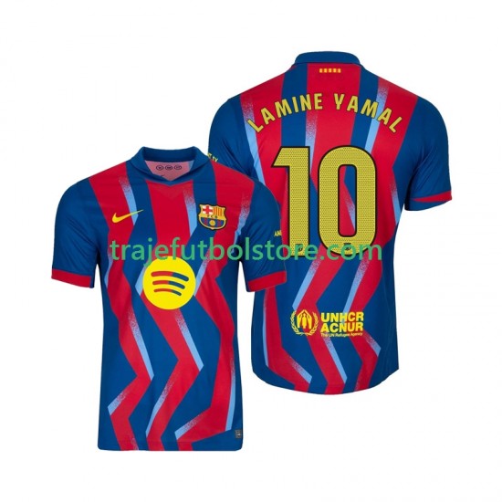 Camiseta 4ª FC Barcelona Lamine Yamal 10 Hombre 2025-2026 Manga Corta