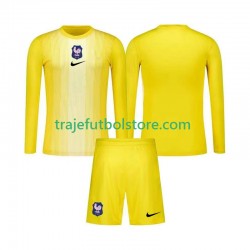 Camiseta 1ª Francia Portero Niño 2025 ML