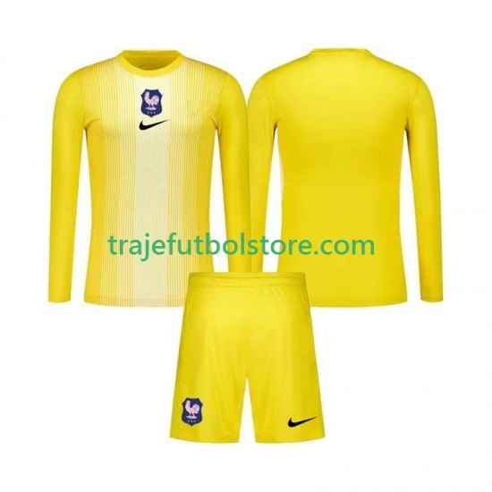 Camiseta 1ª Francia Portero Niño 2025 ML
