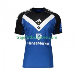 Camiseta 2ª Hamburger SV Hombre 2025-2026 Manga Corta