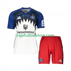 Camiseta 1ª Hamburger SV Niño 2025-2026 Manga Corta