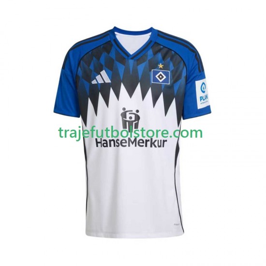 Camiseta 1ª Hamburger SV Hombre 2025-2026 Manga Corta