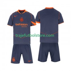 Camiseta 3ª Inter Milan Niño 2025-2026 Manga Corta