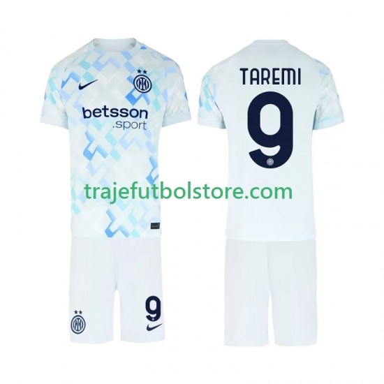 Camiseta 2ª Inter Milan Marcus Thuram 9 Niño 2025-2026 Manga Corta