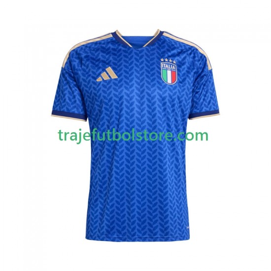 Camiseta 1ª Italia Hombre Copa Mundial 2026 Manga Corta