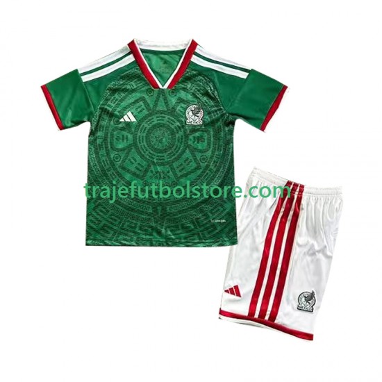 Camiseta 1ª México Niño Copa Mundial 2026 Manga Corta