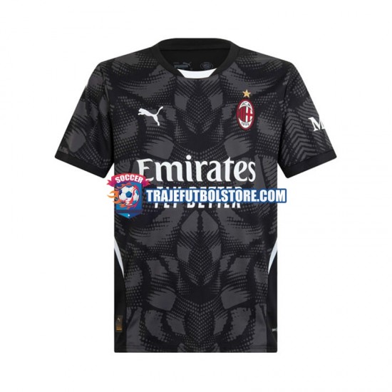 Camiseta 1ª AC Milan Portero Hombre 2024-2025 Manga Corta