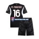 Camiseta 1ª AC Milan Mike Maignan 16 Portero Niño 2024-2025 Manga Corta