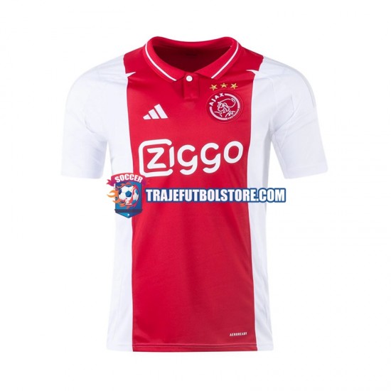 Camiseta 1ª AFC Ajax Hombre 2024-2025 Manga Corta