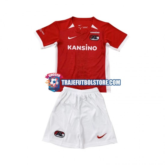 Camiseta 1ª AZ Alkmaar Niño 2024-2025 Manga Corta