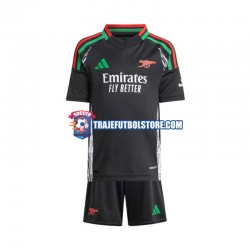 Camiseta 2ª Arsenal Niño 2024-2025 Manga Corta