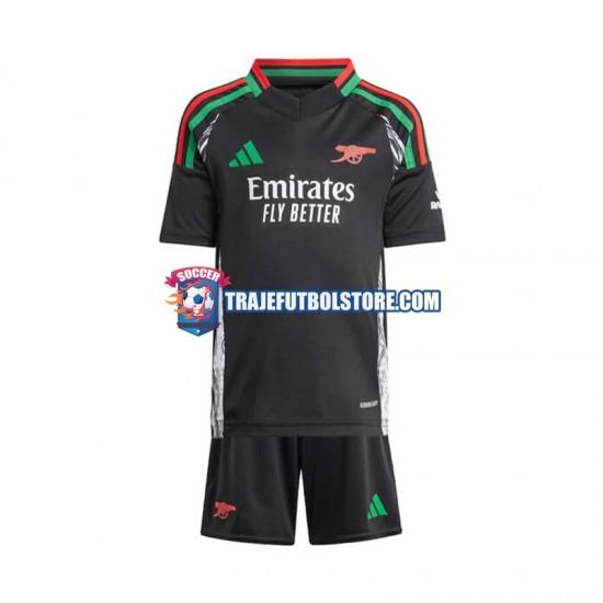 Camiseta 2ª Arsenal Niño 2024-2025 Manga Corta