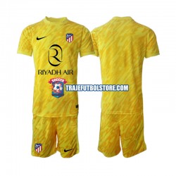 Camiseta 3ª Atlético Madrid Portero Niño 2024-2025 Manga Corta