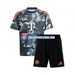Camiseta 2ª Bayern de Múnich Niño 2024-2025 Manga Corta