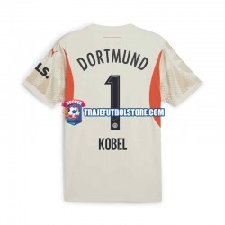 Camiseta 1ª Borussia Dortmund Gregor Kobel 1 Portero Hombre 2024-2025 Manga Corta