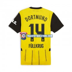 Camiseta 1ª Borussia Dortmund Niclas Fullkrug 14 Hombre 2024-2025 Manga Corta