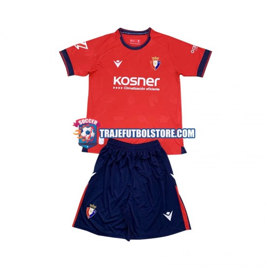 Camiseta 1ª CA Osasuna Niño 2024-2025 Manga Corta