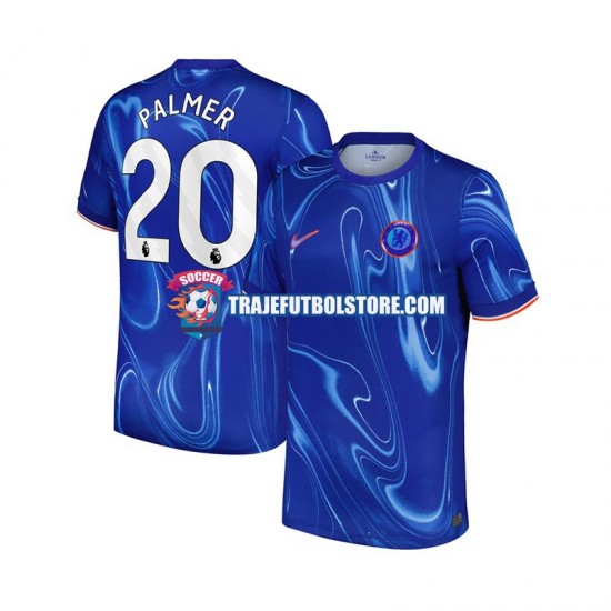 Camiseta 1ª Chelsea Cole Palmer 20 Hombre 2024-2025 Manga Corta