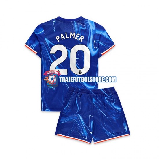Camiseta 1ª Chelsea Cole Palmer 20 Niño 2024-2025 Manga Corta