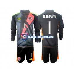 Camiseta 3ª Costa Rica Keylor Navas 1 Portero Niño 2024 ML