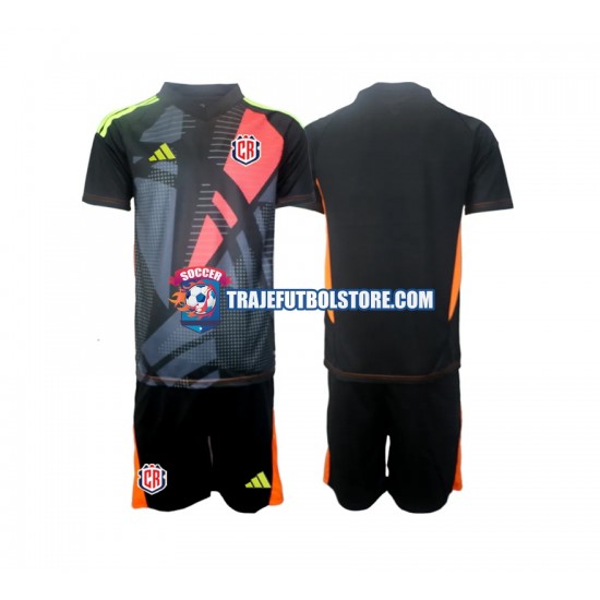 Camiseta 3ª Costa Rica Portero Niño 2024 Manga Corta