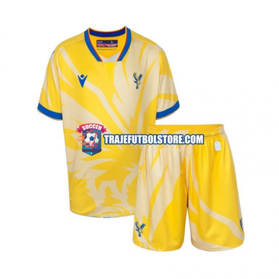 Camiseta 2ª Crystal Palace Niño 2024-2025 Manga Corta