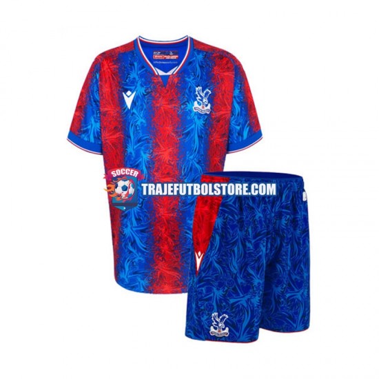 Camiseta 1ª Crystal Palace Niño 2024-2025 Manga Corta