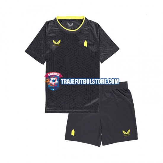 Camiseta 2ª Everton Niño 2024-2025 Manga Corta