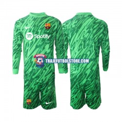 Camiseta 1ª FC Barcelona Portero Niño 2024-2025 ML