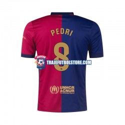 Camiseta 1ª FC Barcelona PEDRI 8 Hombre 2024-2025 Manga Corta