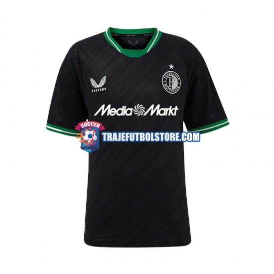 Camiseta 2ª Feyenoord Rotterdam Hombre 2024-2025 Manga Corta