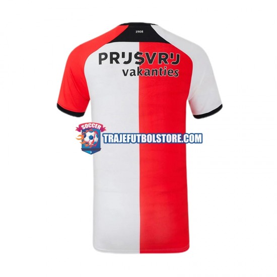 Camiseta 1ª Feyenoord Rotterdam Hombre 2024-2025 Manga Corta
