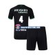 Camiseta 2ª Feyenoord Rotterdam Lutsharel Geertruida 4 Niño 2024-2025 Manga Corta
