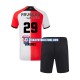 Camiseta 1ª Feyenoord Rotterdam Santiago Gimenez 29 Niño 2024-2025 Manga Corta