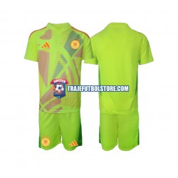 Camiseta 2ª Alemania Portero Niño Euro 2024 Manga Corta