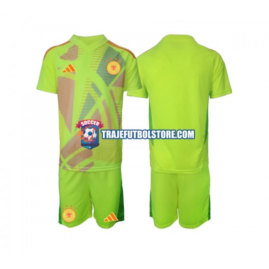 Camiseta 2ª Alemania Portero Niño Euro 2024 Manga Corta