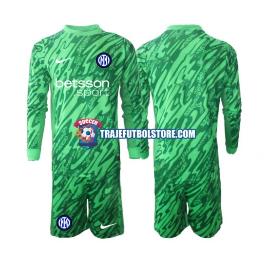 Camiseta 1ª Inter Milan Portero Niño 2024-2025 ML