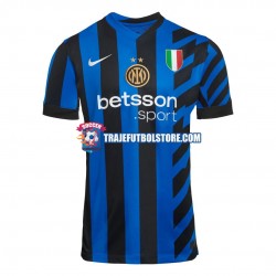 Camiseta 1ª Inter Milan Hombre 2024-2025 Manga Corta