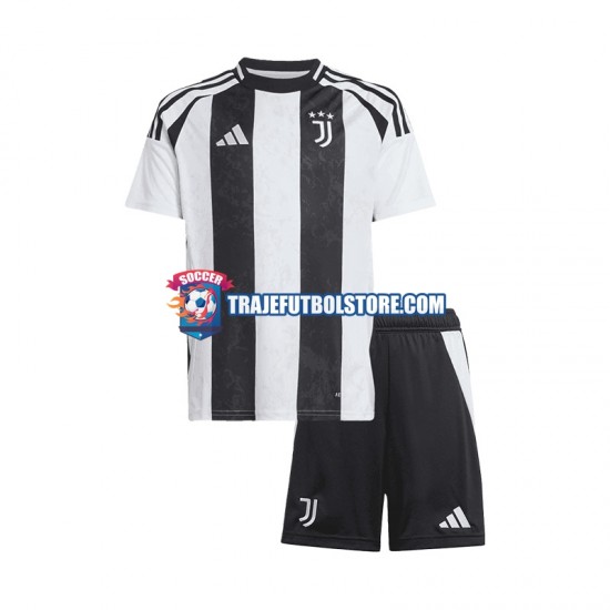 Camiseta 1ª Juventus Niño 2024-2025 Manga Corta